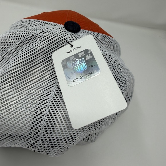 Chicago Bears Snapback Hat – Orange & Blue Rope Detail – One Size - Picture 5 of 6